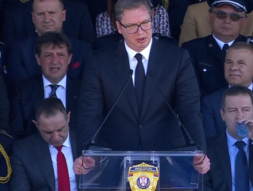 Aleksandar Vučić, Dan policije, Dan Ministarstva unutrašnjih poslova, manifestacija
