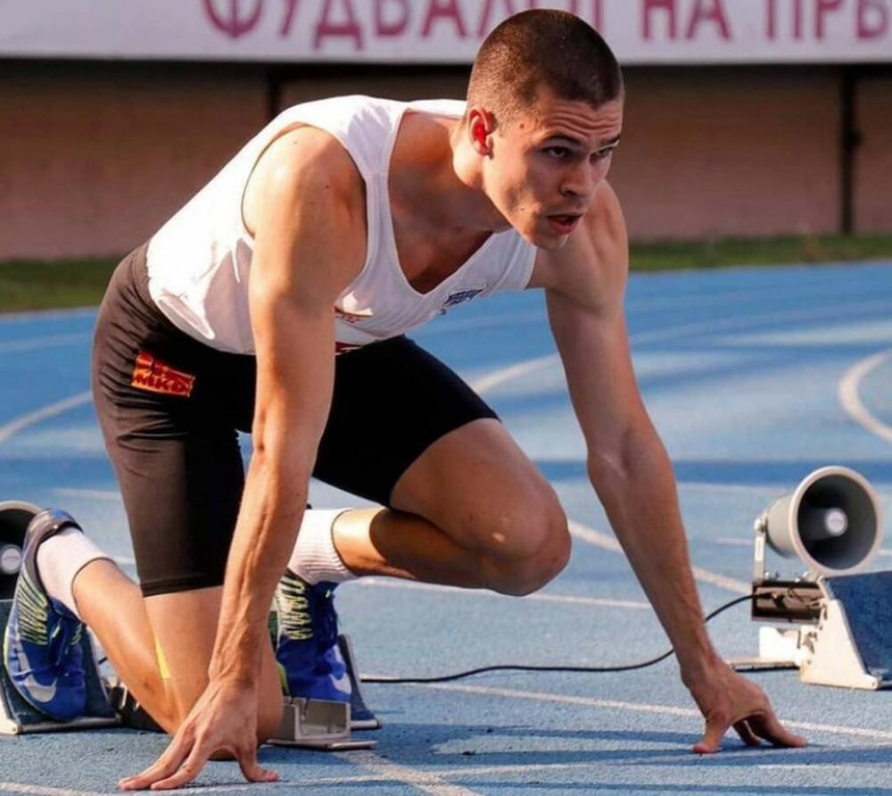 Jovan Stojoski, atletika