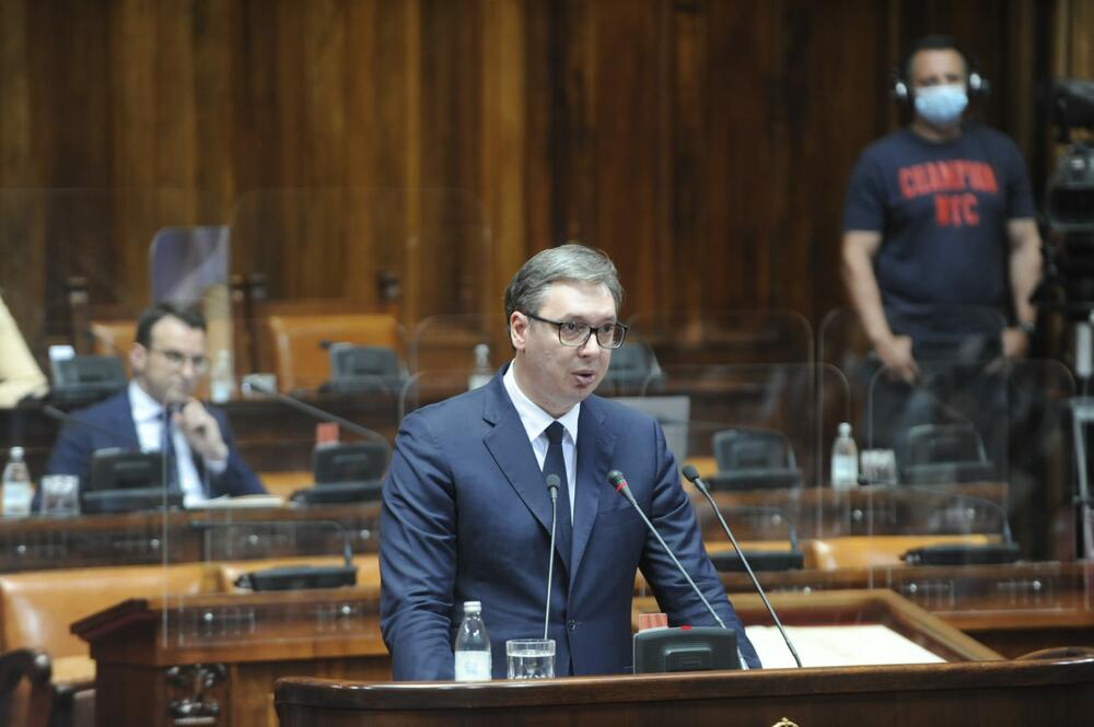 Aleksandar Vučić, Skupština Srbije