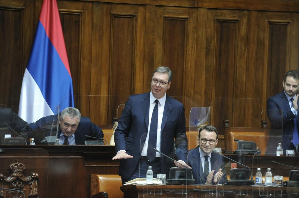 Aleksandar Vučić, Skupština Srbije