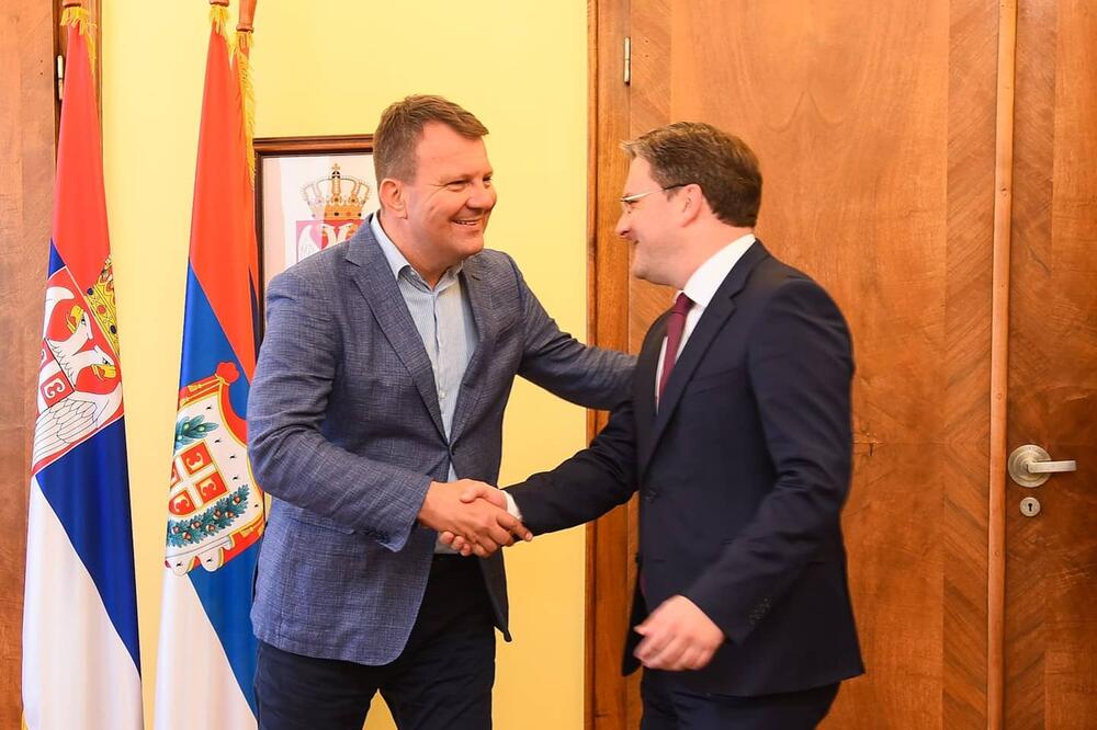 Predsednik Mirović se sastao sa ministrom Selakovićem