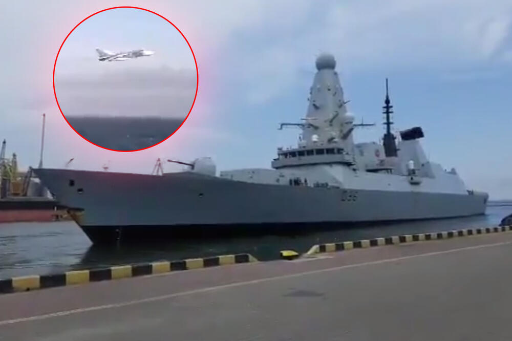 IMA AVIONA, NEMA AVIONA, IPAK IMA: Opšti haos na Crnom moru Britanski razarač otkrio 20 ruskih letelica oko broda?! VIDEO