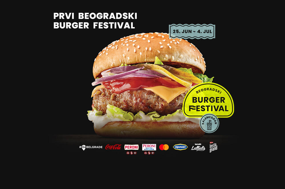 Brojimo sitno do početka najukusnijeg festivala ovog leta: Vidimo se na Kalemegdanu na prvom Beogradskom burger festivalu!