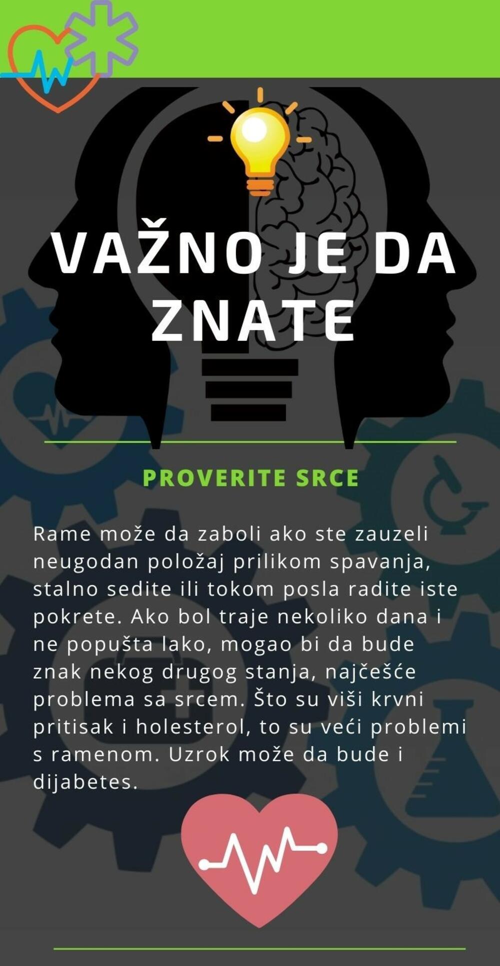 važno je znati, zdravlje, infografik