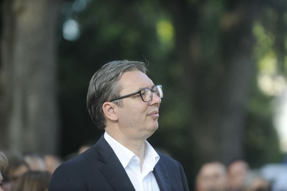 Aleksandar Vučić, Ana Brnabić, patrijarh Porfirije, Entoni Godfri, Dan nezavisnosti, ambasada SAD