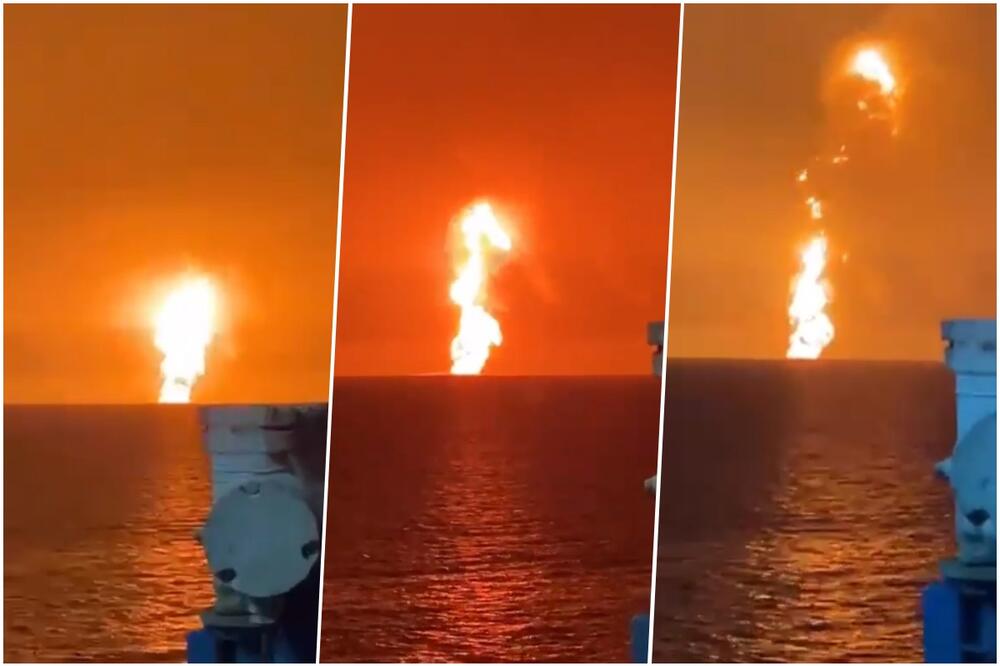 ERUPCIJA BLATNOG VULKANA? Ovo je mogući uzrok eksplozije u Kaspijskom moru u blizini Azerbejdžana VIDEO
