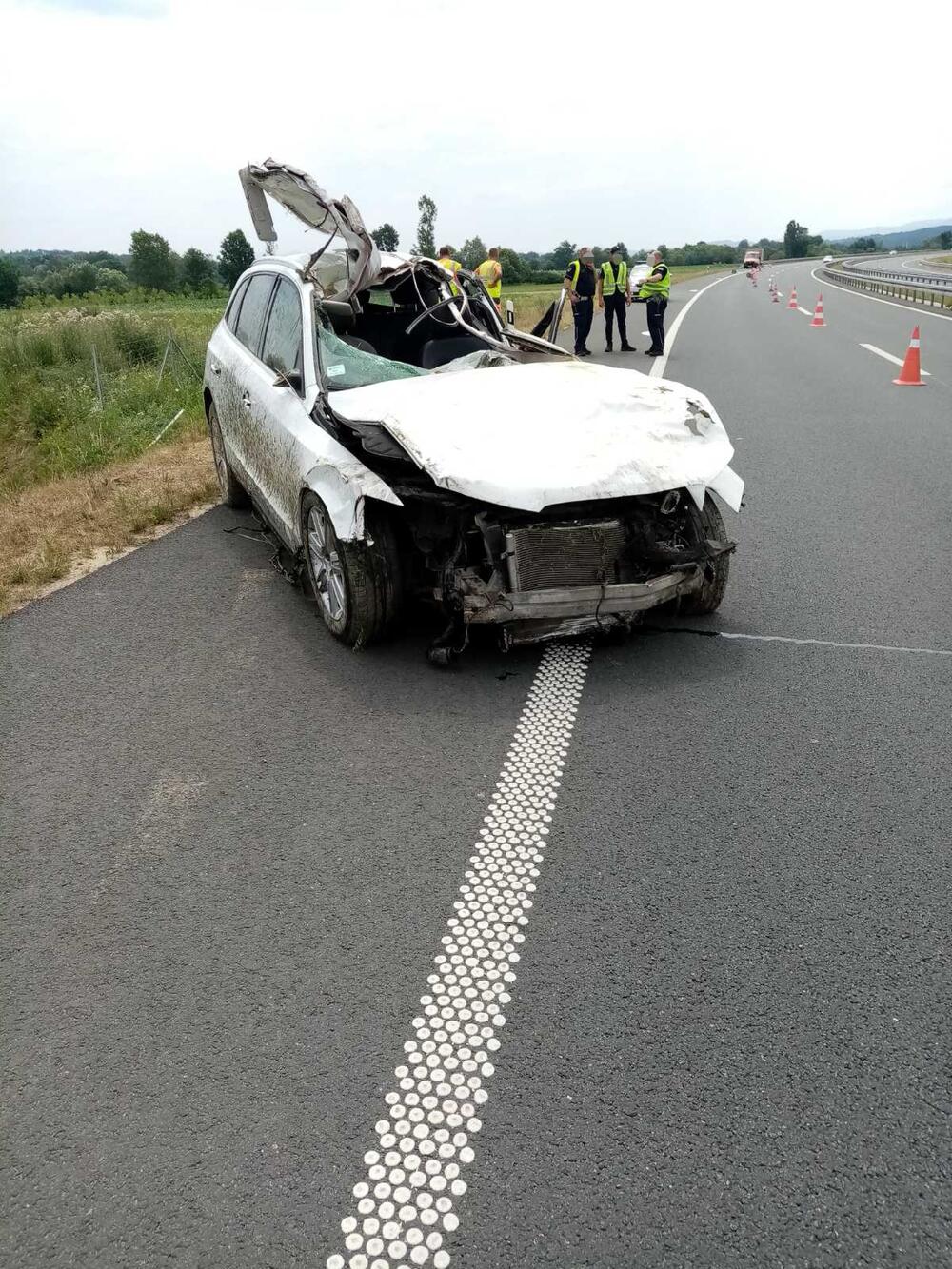 Miloš Veliki, autoput Miloš Veliki, saobraćajna nesreća