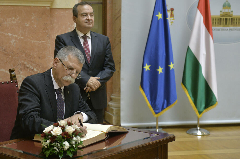 PREDSEDNIK MAĐARSKOG PARLAMENTA: Srbija u EU je strateški interes i Mađarske i Unije, ali u Briselu to ne razumeju