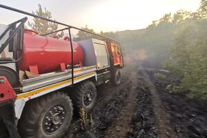 VELIKI POŽAR IZNAD ČAČKA: Gori 10 hektara šume, vatrogasci se satima bore sa vatrenom stihijom