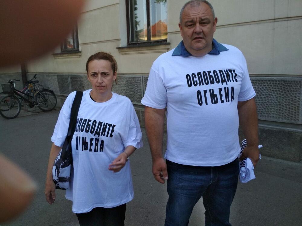 Aleksinac, Aleksa Stojmenović, protest