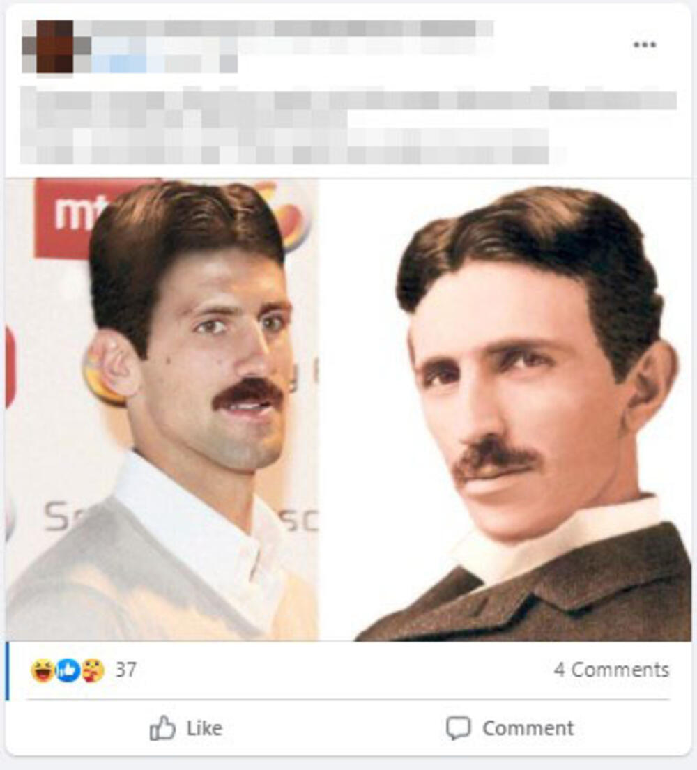 Nikola Tesla, Novak Đoković