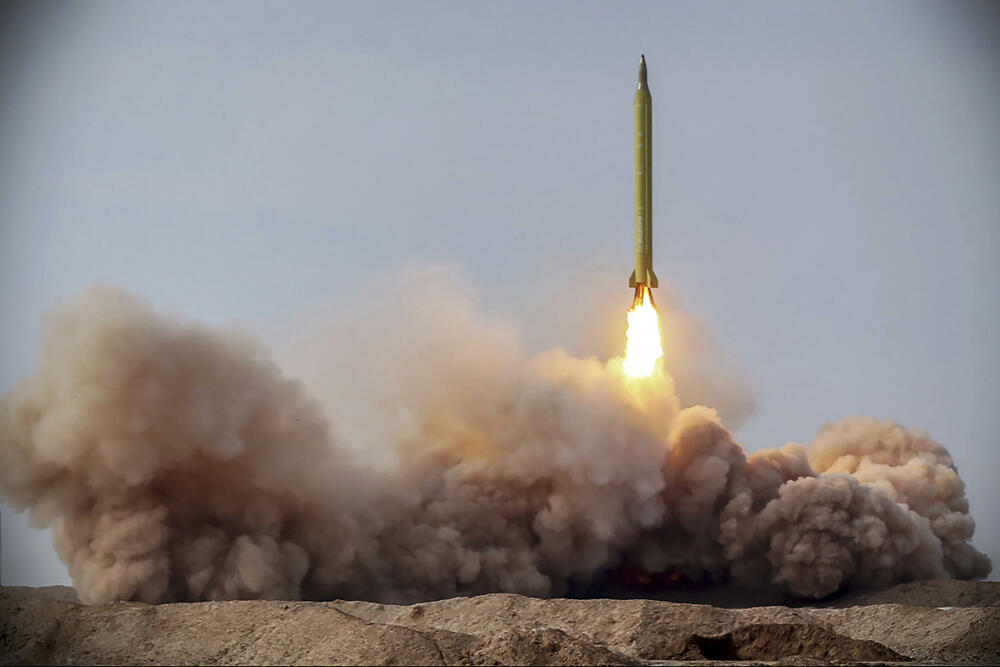 Vežba iranske armije Testiranje projektila