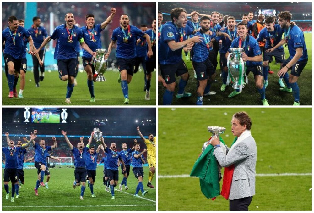 Euro 2020, Italija, Engleska, trofej