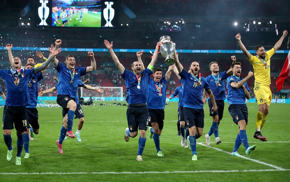 Euro 2020, Italija, Engleska, trofej
