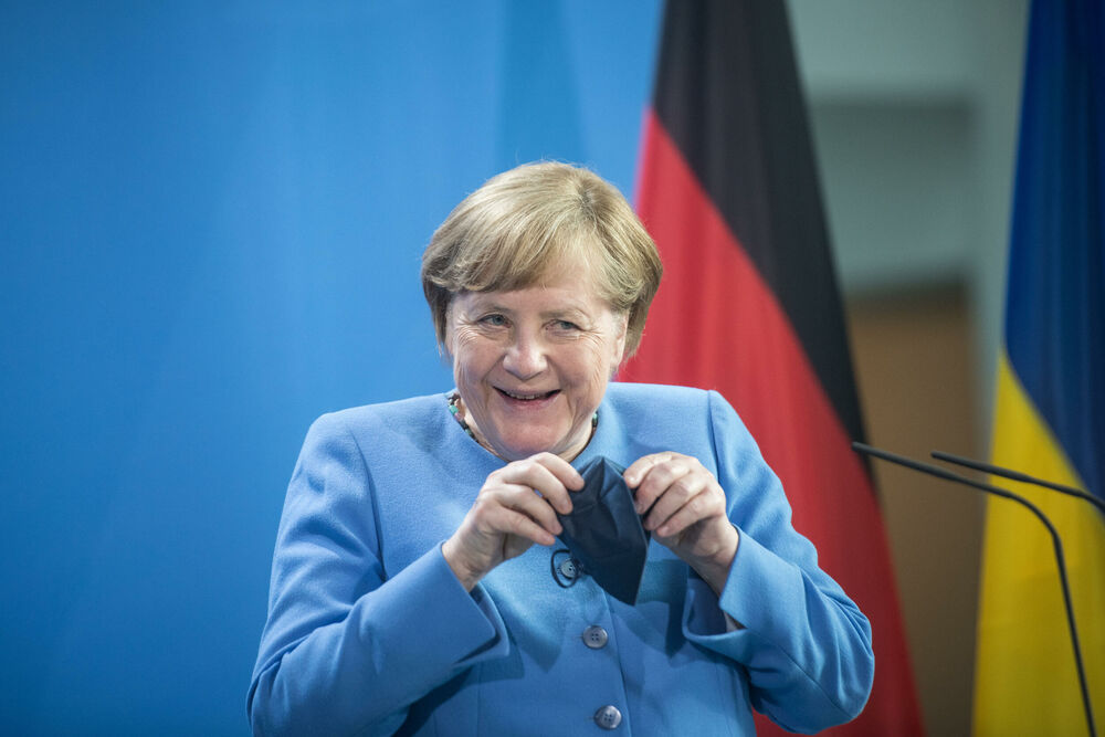 Angela Merkel, Vladimir Zelenski