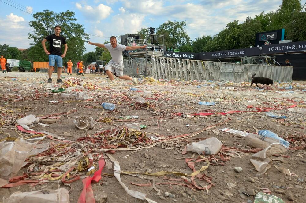 EGZIT BROJKE: S tvrđave odnete 33 tone smeća, oduzeta dva pištolja, a festival posetilo 180.000 ljudi!