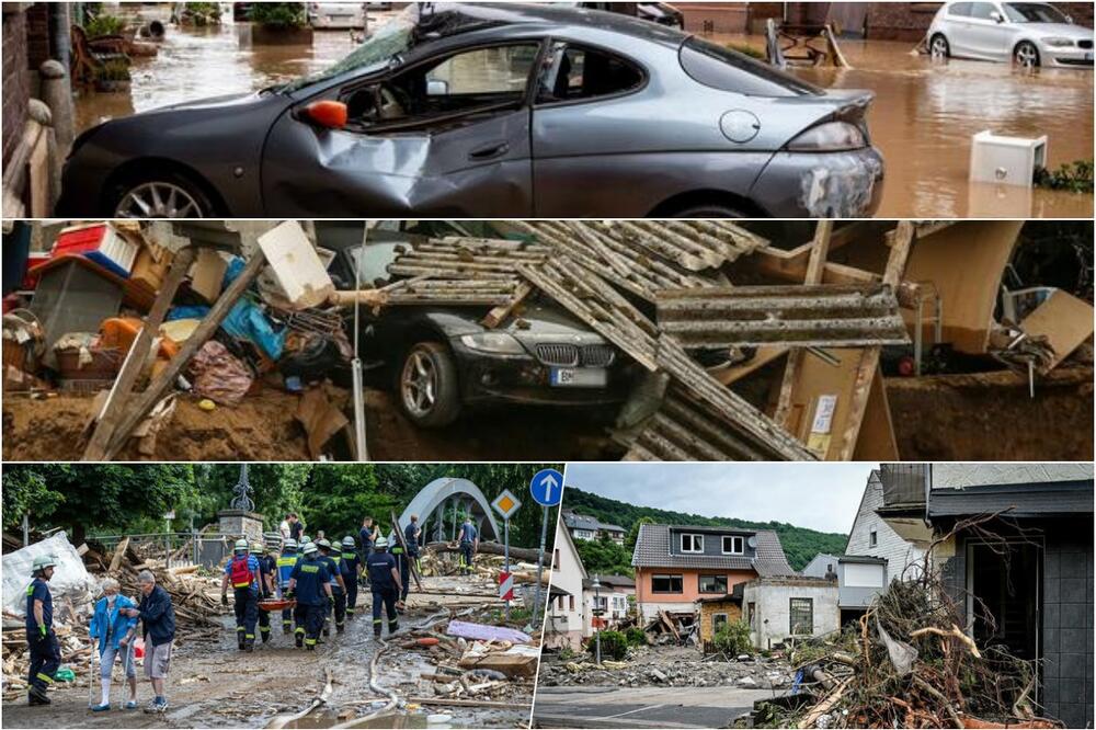 KATASTROFA U EVROPI: Najmanje 120 mrtvih i stotine nestalih u najgorim poplavama u Evropi poslednjih decenija