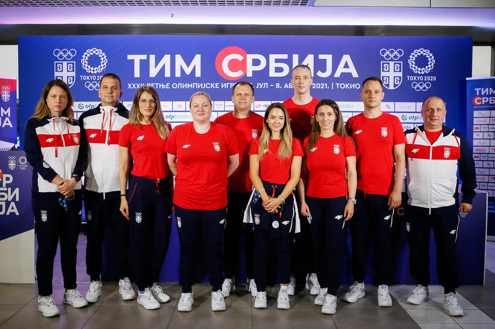 STRELCI ODLETELI ZA TOKIO: Reprezentacija Srbije otputovala na Olimpijske igre!