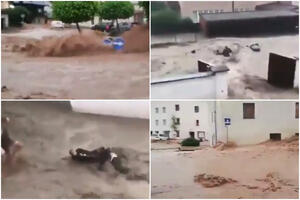 POTOP I U AUSTRIJI: Vodene bujice nosile automobile, pojedina mesta odsečena zbog poplavljenih puteva VIDEO