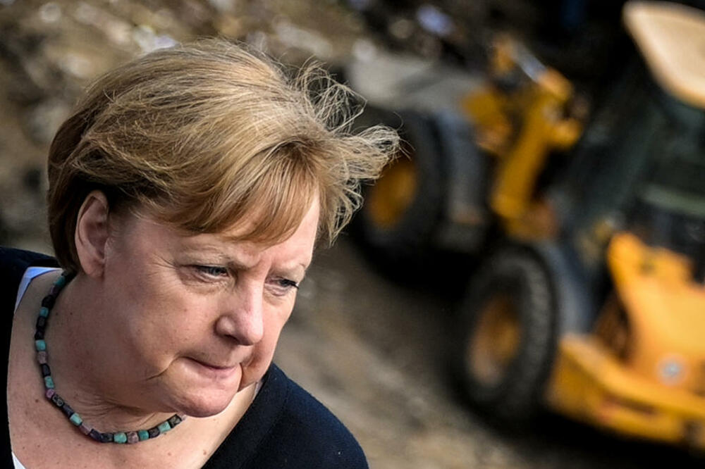 Angela Merkel, Nemačka, poplave
