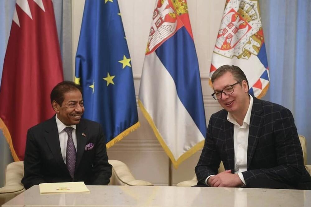 VUČIĆ PRIMIO U OPROŠTAJNU POSETU AMBASADORA KATARA: Dobra iskustva u ekonomskoj saradnji, negovati odnose