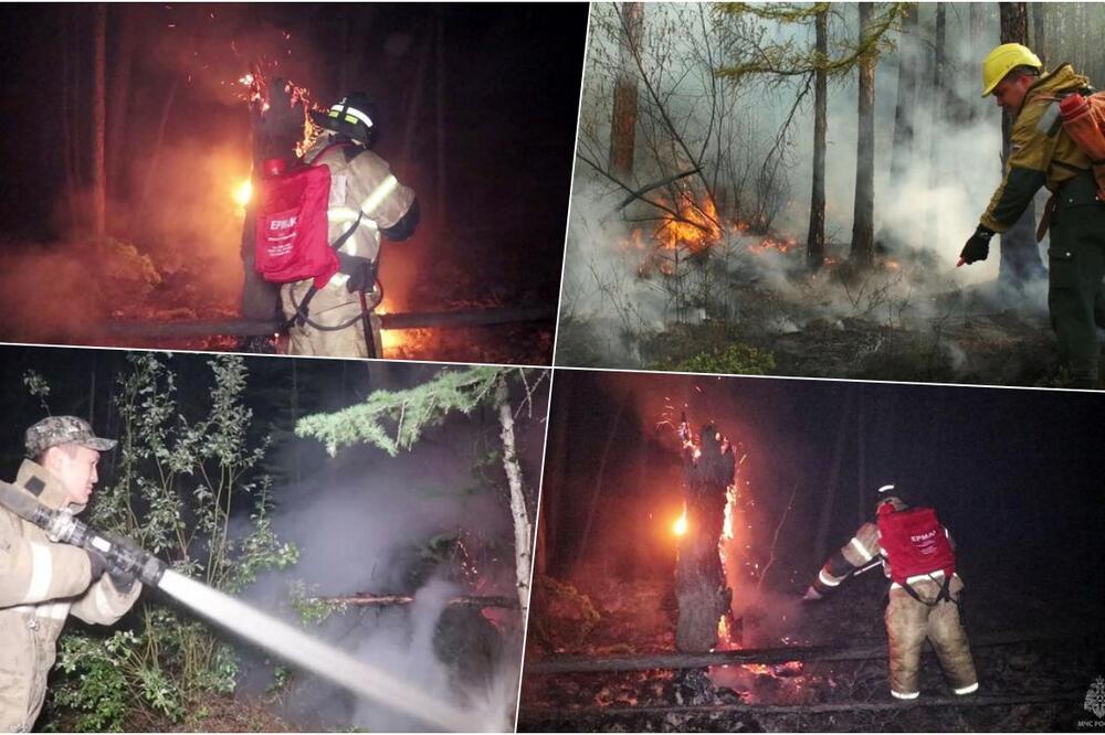 APOKALIPSA U SIBIRU Vrućine izazvale rekordne šumske požare i gusti, toksični dim; stanovnici očajni: SVE JE U PLAMENU (VIDEO)