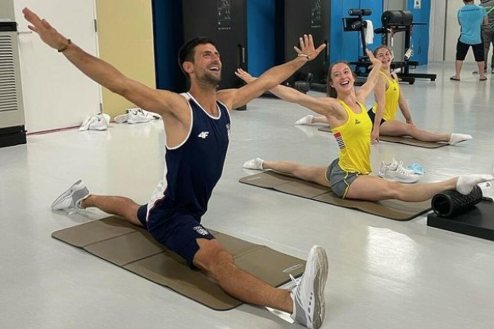 ĐOKOVIĆ JE CAR KAKAV SE RETKO VIĐA: Novak upao na trening belgijskih gimnastičarki! Ono što je uradio dugo će se prepričavati!