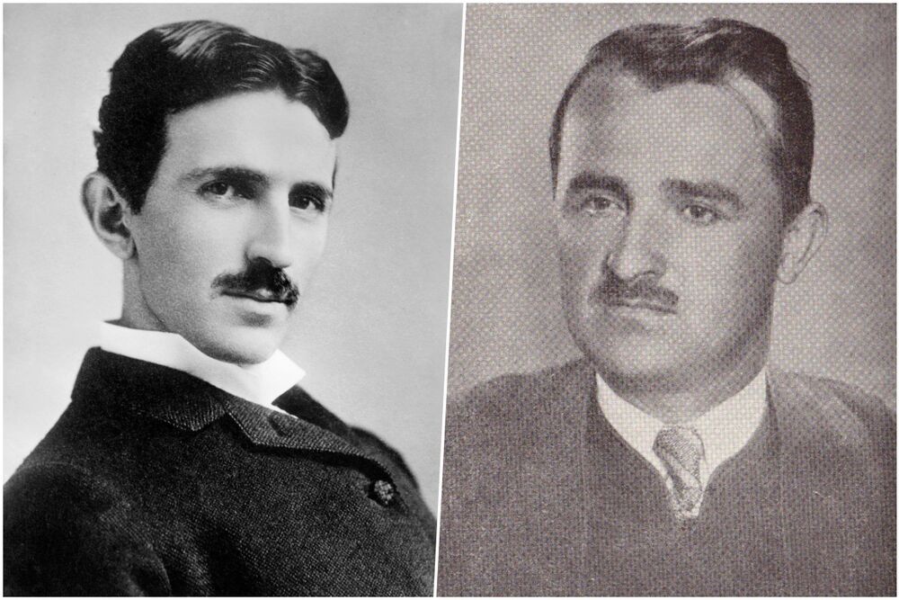 Nikola Tesla i Živadin Stevanović