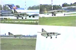 ZAGREPČANI I ZAGREPČANKE SU OSTALI U ŠOKU, ĆUJ KAJ TO LETI NAD GRADOM: Ovako je izgledao probni let SADAMOVOG MiG-23 VIDEO