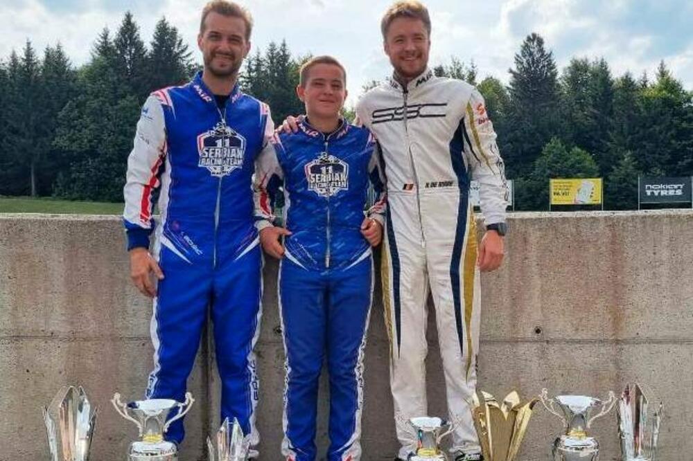 MEĐUNARODNI KARTING ŠAMPIONAT U SLOVENIJI: Neci Jovanoviću drugo mesto za Sportstil u Vranskom