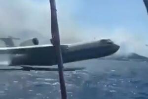 VAZDUŠNA FLOTA U BORBI SA VATRENOM STIHIJOM Ruski, azerbejdžanski i iranski avioni gase požare po Turskoj VIDEO