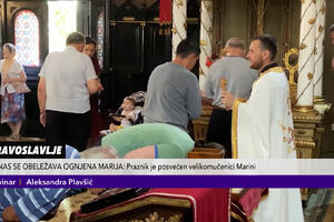 VELIKI BROJ LJUDI SE OKUPIO U CRKVI: Mitrovčani obeležili Ognjenu Mariju!
