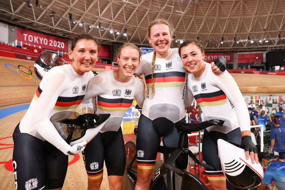 PISANJE ISTORIJE U TOKIJU: Nemačke biciklistkinje osvojile olimpijsko zlato u poteri uz novi olimpijski rekord