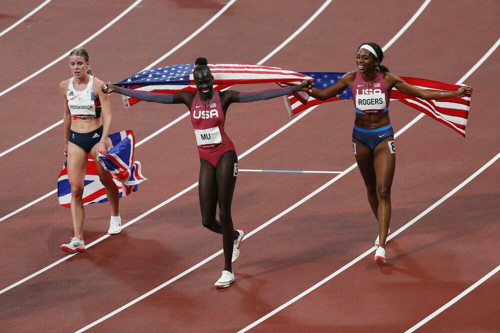 TRKA NA 800 METARA: Amerikanka Mu osvojila olimpijsko zlato, Hočkinson srebro, Rodžers bronzu