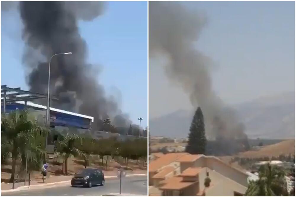 SIRENE NA SEVERU IZRAELA: Rakete stigle iz Libana, stanovništvo pobeglo u skloništa a vojska uzvratila vatru VIDEO