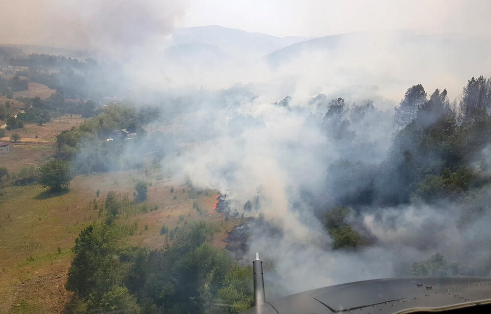 MUP, Severna Makedonija, požar, helikopteri