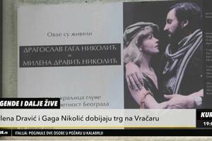 OBRAZ UZ OBRAZ: Beograđani oduševljeni što će Vračar dobiti Trg i posebnu SKULPTURU u čast Dragana i Milene!