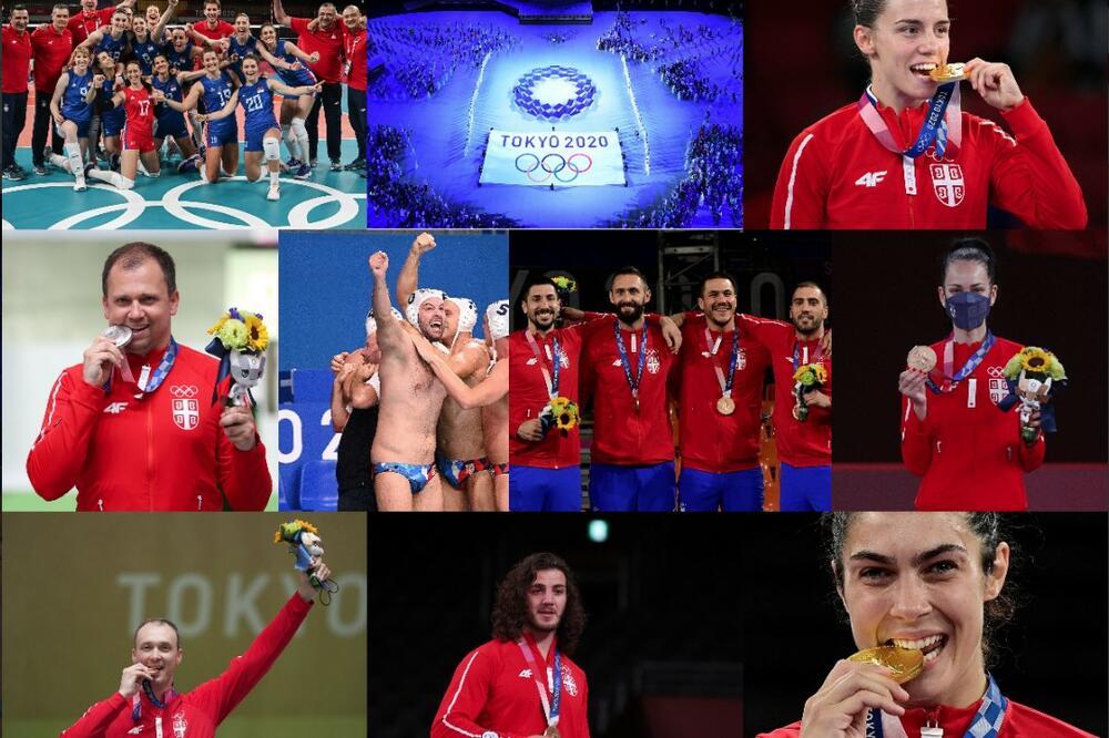 SRBIJA ZEMLJA SPORTA: Sportisti u Tokiju oborili rekord po broju osvojenih medalja na Olimpijskim igrama! OVO SU NAŠI HEROJI!