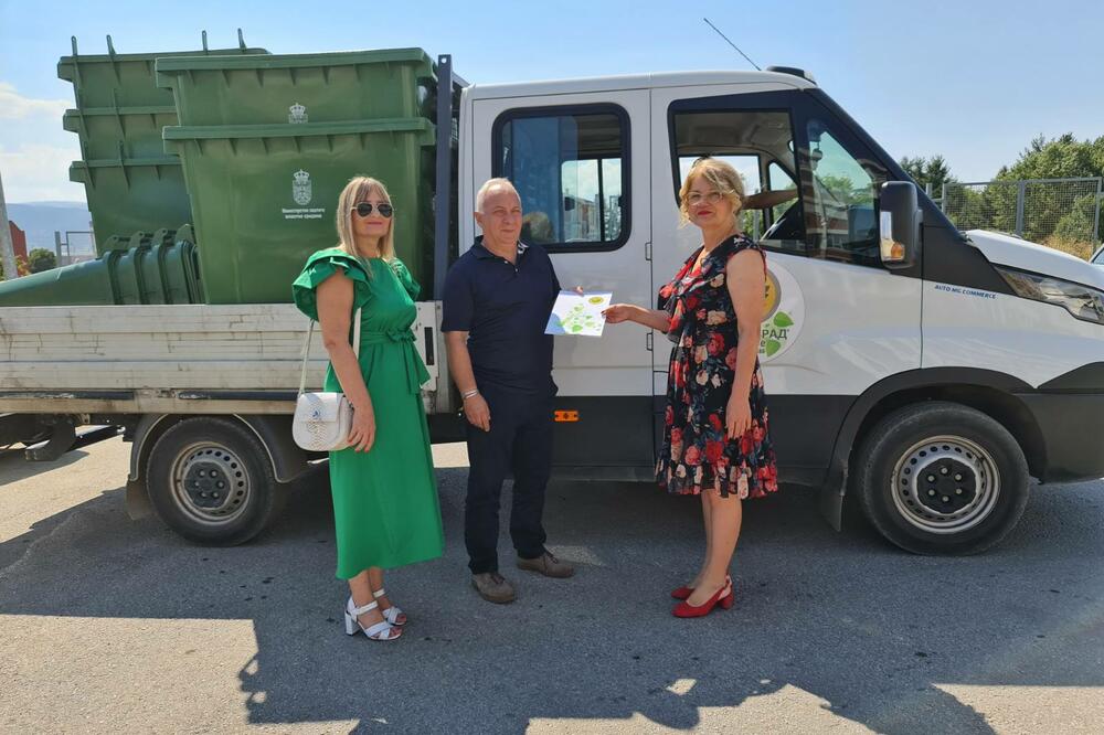 MINISTARSTVO DONIRALO KONTEJNERE: Zdravstveni centar Vranje dobio nove sudove za smeće