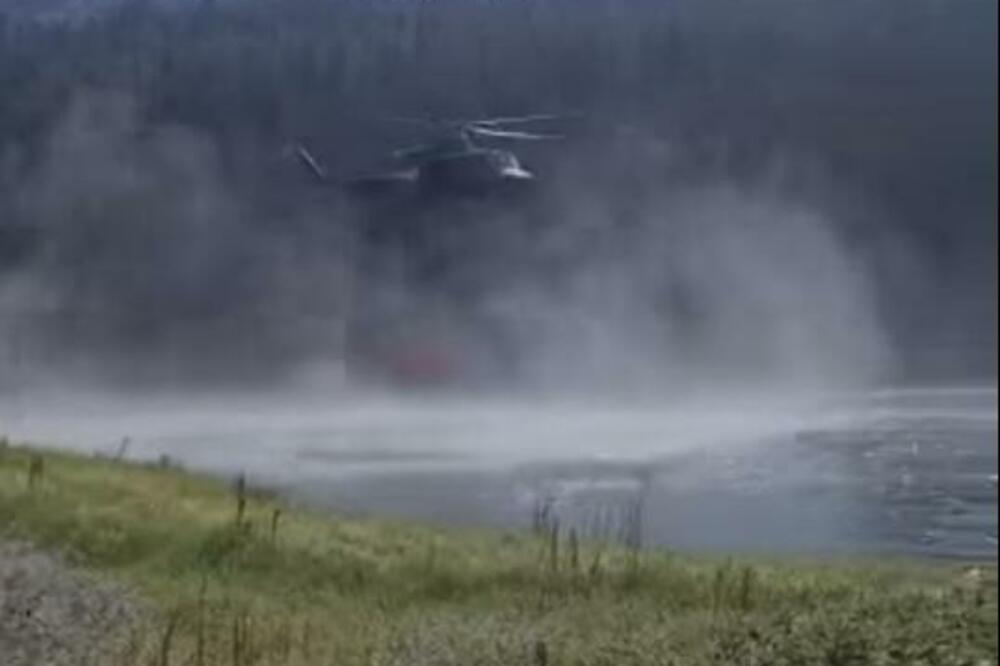 POŽAR U NACIONALNOM PARKU DURMITOR: Vatra se širi ka kanjonu Tare, angažovani i helikopteri VIDEO
