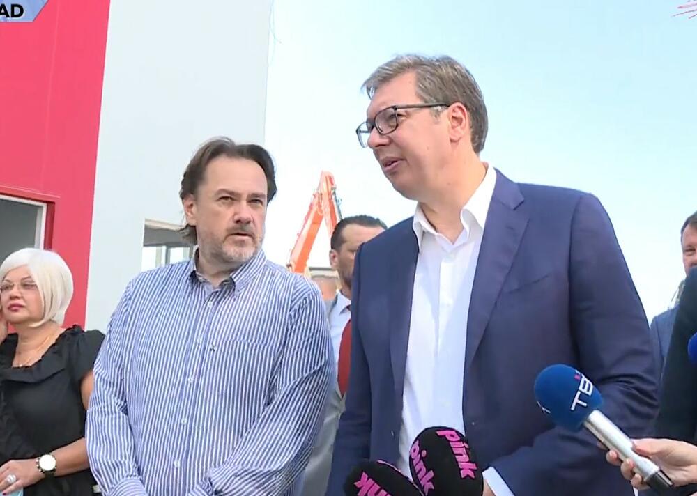 Aleksandar Vučić, Novi Sad, kovid bolnica