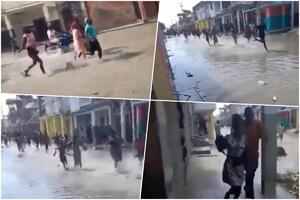 ZEMLJOTRES NA HAITIJU Izdato upozorenje na CUNAMI! Stanovnici grada Le Kaj panično bežali VIDEO