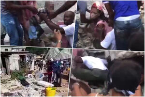 KRICI, SMRT, PANIKA I PLAČ: Spasioci na Haitiju se bore za svaki ljudski život! O ŽRTVAMA još niko ne priča! FOTO VIDEO