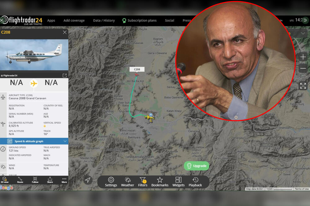SLOM VLASTI U KABULU POSLE 20 GODINA: Predsednik Gani avionom pobegao u Tadžikistan, a deo političara u Pakistan! Spasavaju glavu