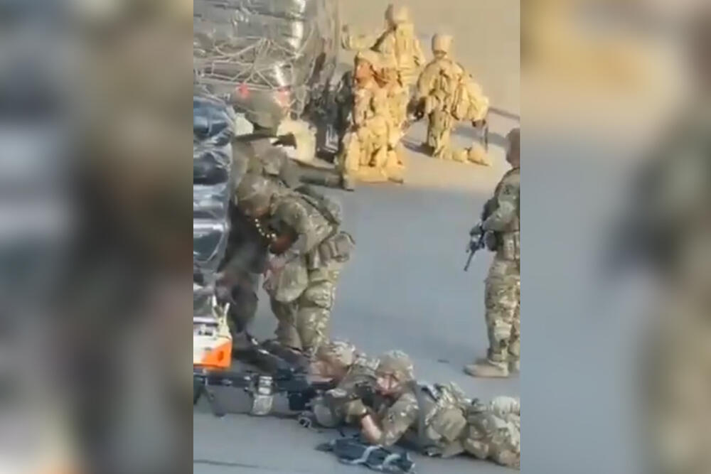 Američki vojnici, Kabul, Afganistan, aerodrom