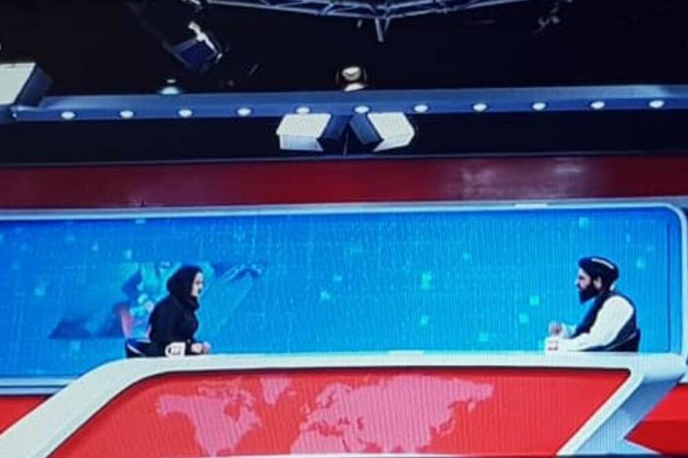 POVRATAK NA MALE EKRANE? Žena intervjuisala talibana na jednoj od najvećih televizija u Avganistanu FOTO