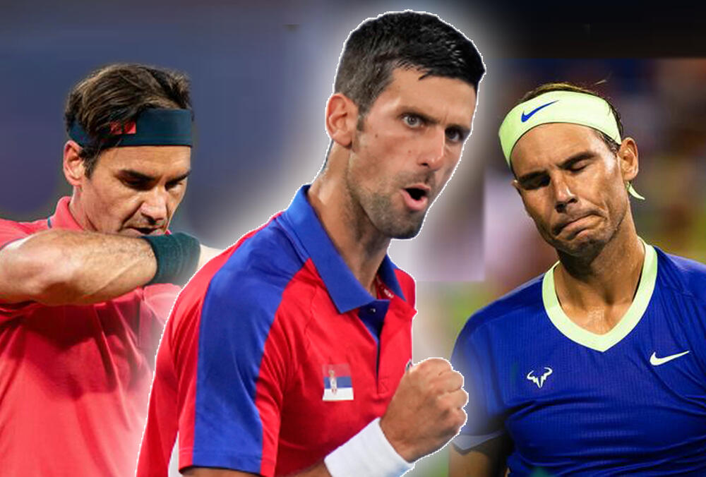 Rodžer Federer, Rafael Nadal, Novak Đoković