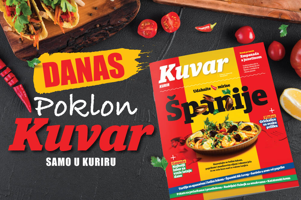 DANAS POKLON U KURIRU - KUVAR! TEMA BROJA: Španska kuhinja