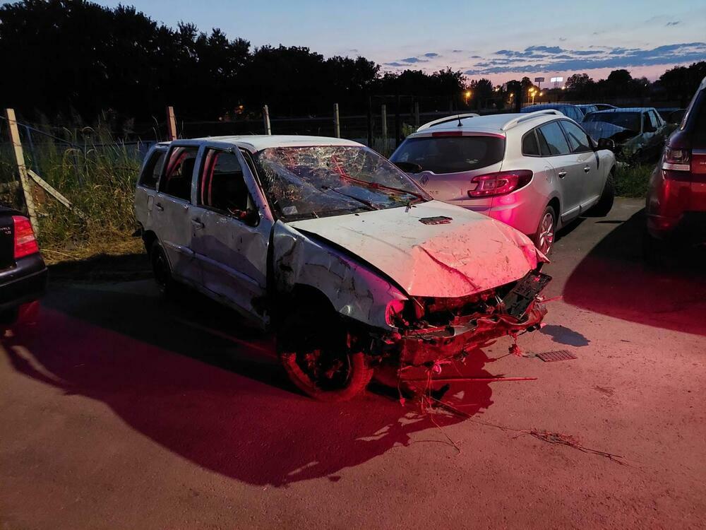 automobil nakon nesreće, polo