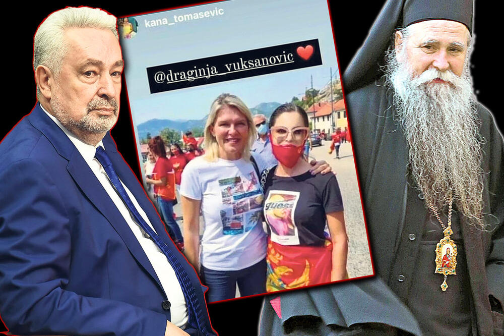 DVOSTRUKA IGRA: Krivokapić kaže da će biti ustoličenja, a njegova saradnica prva na mitingu protiv Joanikija